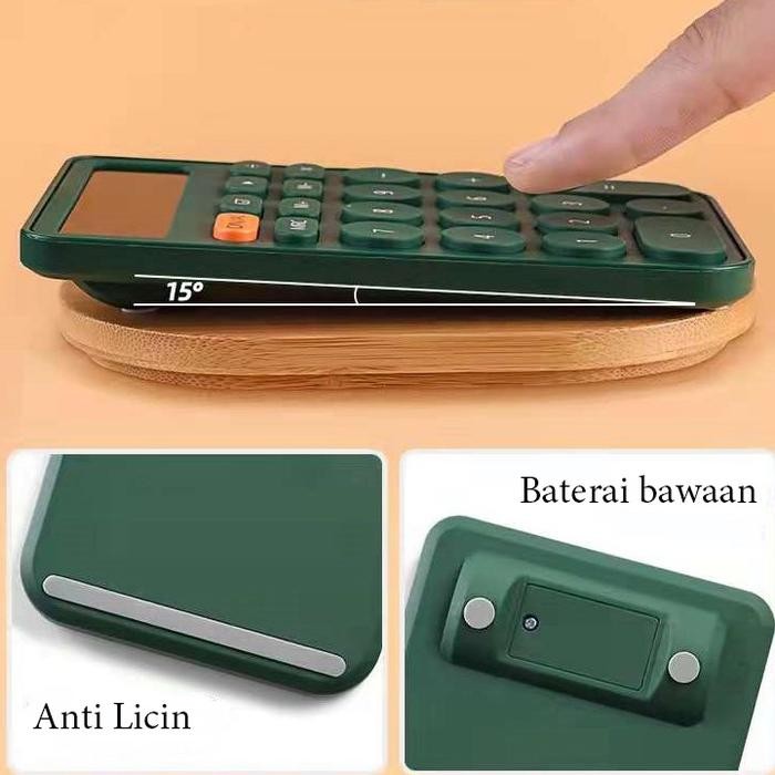 

Kalkulator 12 Digits Candy Colors Calculator Kalkulator Mini Portable Untuk Sekolah / Kantor