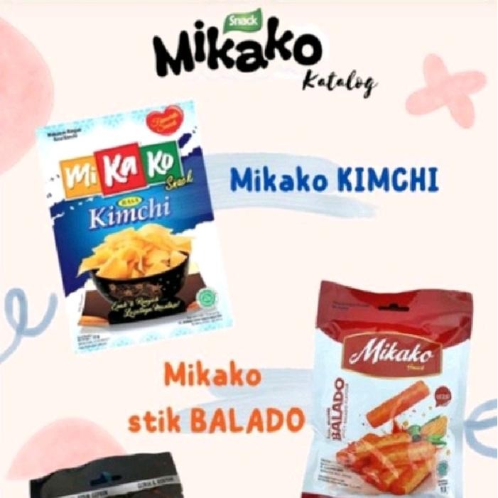 

MIKAKO SNACK 18 GR SEMUARASA - best seller Snack Viral Food Keripik Makanan Cemilan Camilan Manis