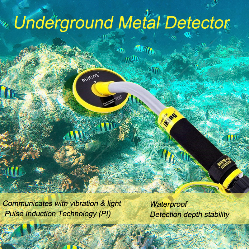 Pi-Iking 750 30m High Precision Targeting Pinpointer Pulse Induction PI Underwater Metal Detector