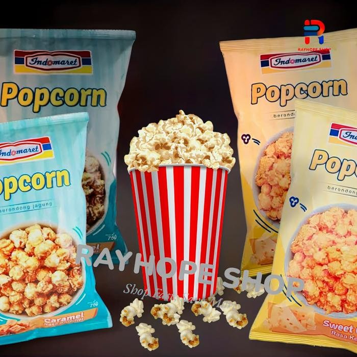 

PROMO TASYI Approved Cemilan Makanan Ringan Snack Popcorn Pop Corn Berondong Jagung INDOMARET Rasa