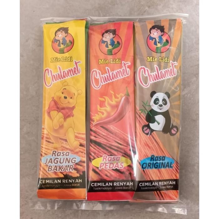 

Mielidi Viral jajanan Mie Lidi 1 pack isi 12pcs Uwa Snack Gehel NGABRET Sinda ahg jadul Ngehits