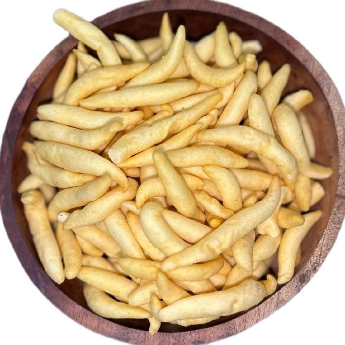 

Snack Viral Telor gabus keju 250gr Camilan viral Asin Makanan Food Cemilan Jajanan Baking Maryam