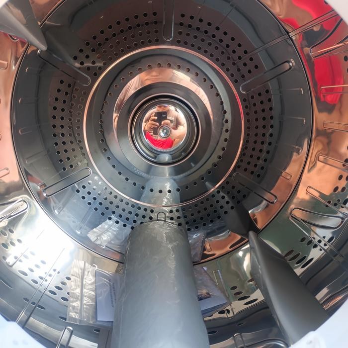 mesin pengering laundry Pakaian Dryer Gas Merek Foggia