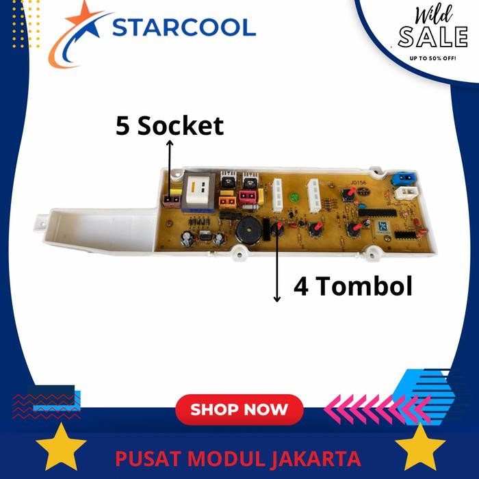 modul pcb mesin cuci sharp ES-F865S / ES-F866S / ES-F875S / ES-F876S