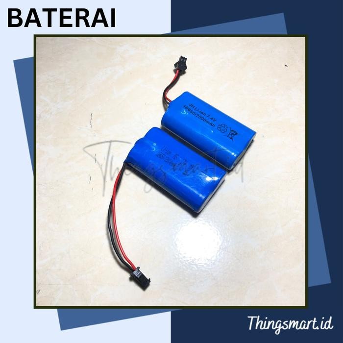 RS300 RS800 Robot Vacuum Baterai Battery Spare Part Robot Cleaner Swep