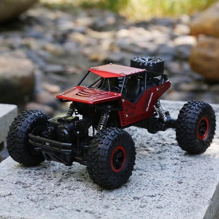 Mainan Mobil Remote Control RC Rock Crawler Offroad Alloy/Metal