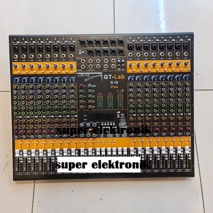 mixer 16 channel gt lab by rdw gt16