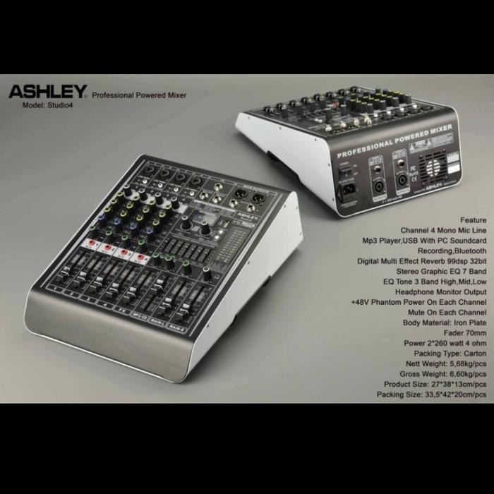 power mixer ashley studio 4 / studio4