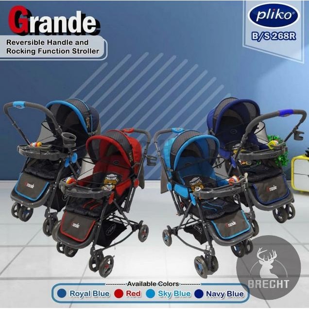 Stroller Bayi Pliko Grande 268 Kereta Dorong Bayi Pliko Grande New