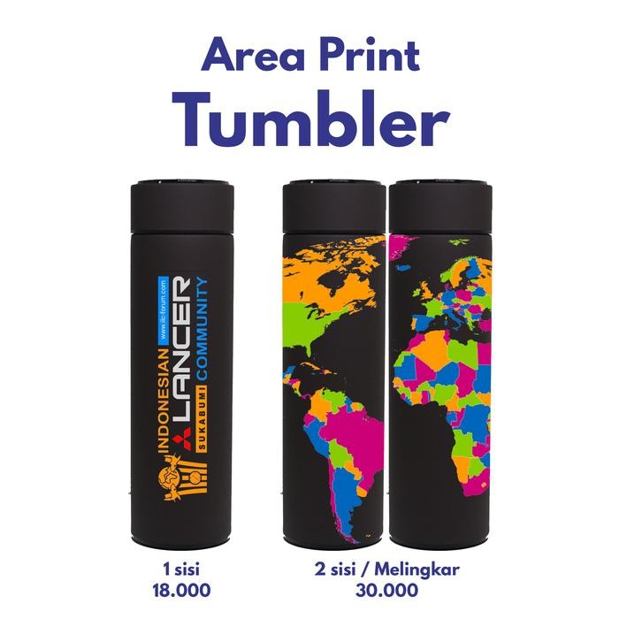 Tumbler UV Print/Tumbler Print/Jasa UV Print/Murah/Termos