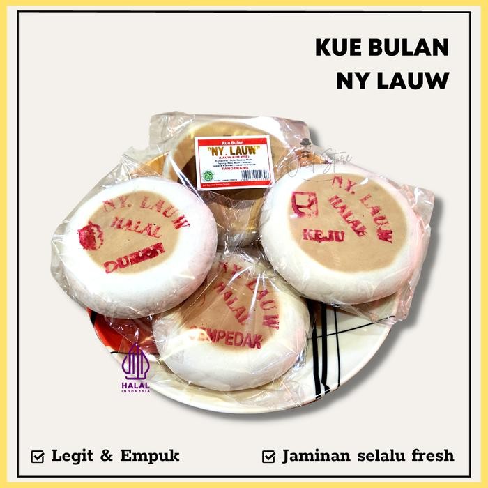 

New Kue Bulan Mooncake Tiong Cu Pia - NY LAUW Halal