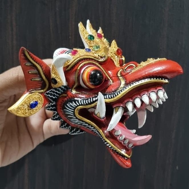 Tapel layangan kuir bahan spon, Merah panjang 10 cm *