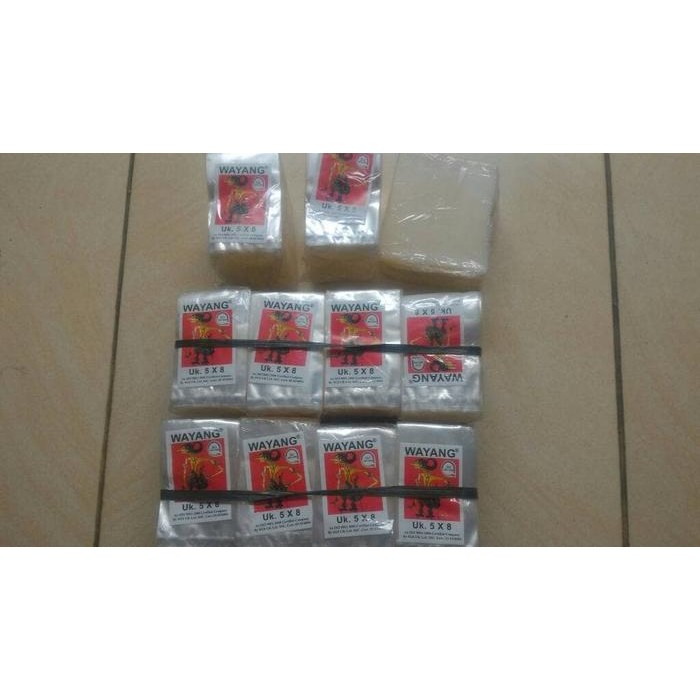 Plastik pp uk.5x8 WAYANG *