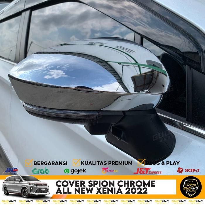 Terpopuler Cover Spion All New Daihatsu Xenia 2022 Chrome