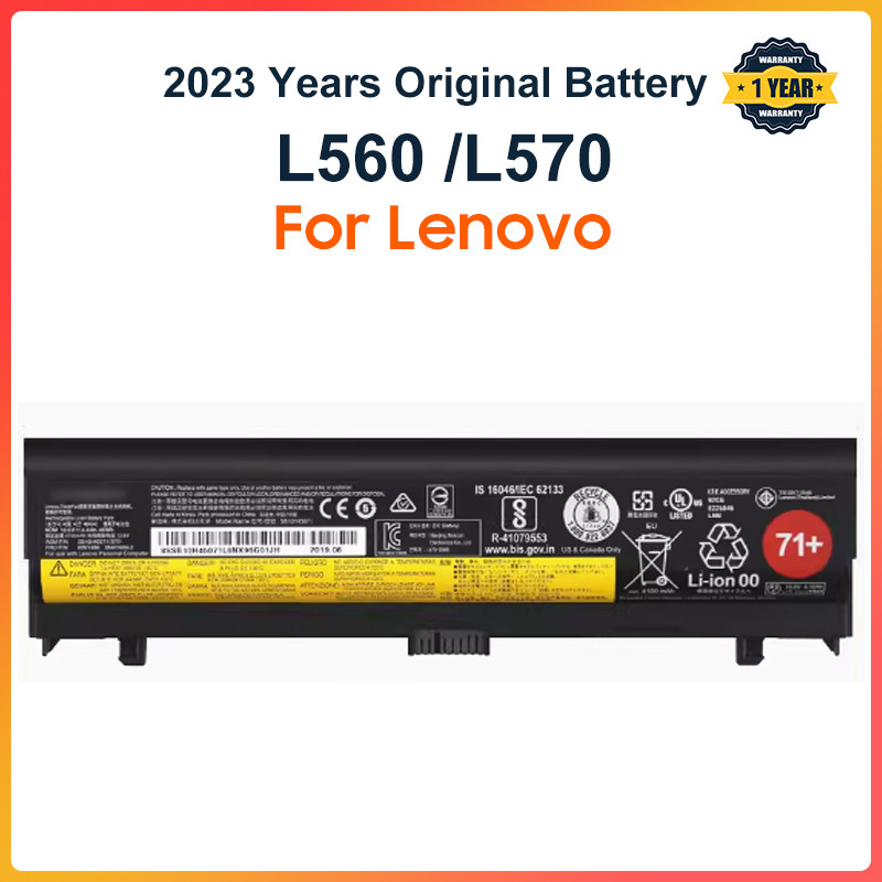 Laptop Battery For Lenovo Thinkpad L560 L570 SB10H45073 SB10H45074 SB10H45071 00NY488 00NY489 00NY48