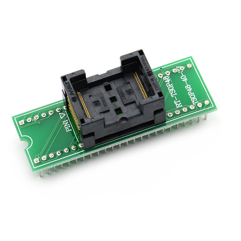 

TSOP48 to DIP48 Adapter TSOP48 Socket for RT809F RT809H & for XELTEK USB Calculator Programmer
