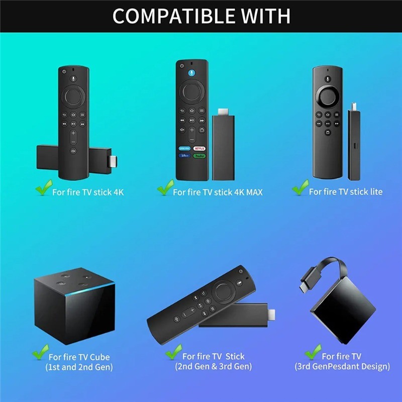 L5B83G Replacement Voice Remote Control For Fire Stick TV 3rd Gen Smart TV Stick 4K MAX Lite Fire