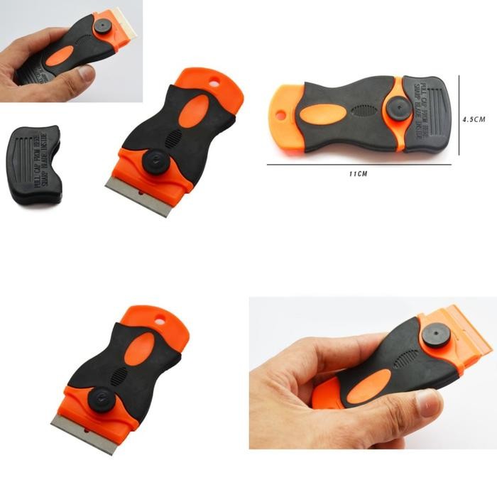 

Pisau Pengupas Stiker Gasket Striping Kape Pembersih Cat Scraper Knife - Alat Penghilang Pelepas