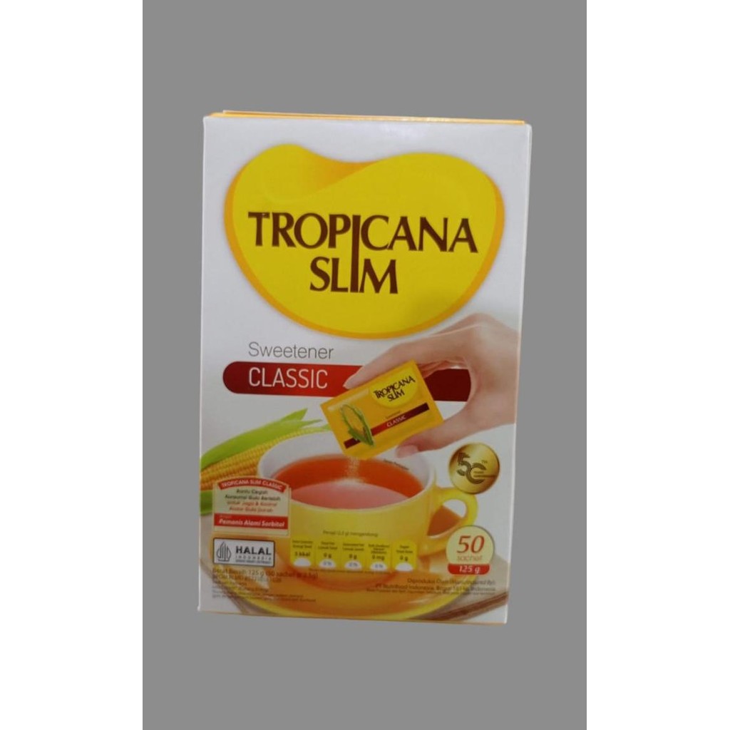 

Tropicana Slim sweetener classic 50's