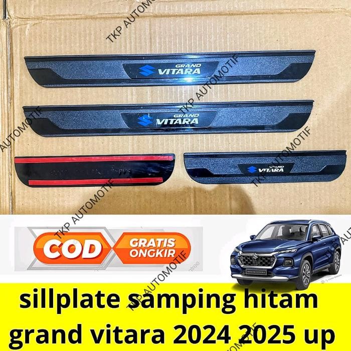 Sillplate Samping Suzuki Grand Vitara 2024 2025 2026 Hitam