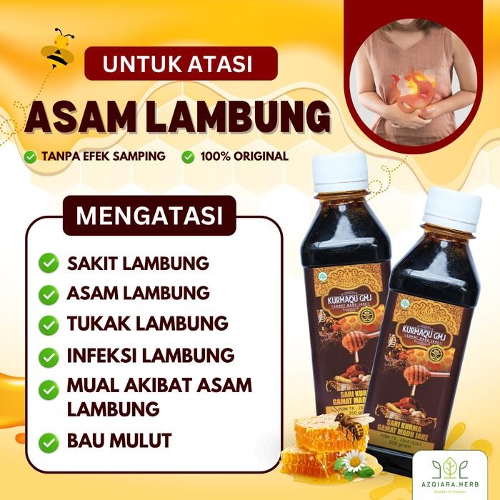 

Sale Madu Asam Lambung, Pereda Asam Lambung Naik Mual Muntah Dengan Madu Kurmaqu Gmj Isi 350Gr Madu
