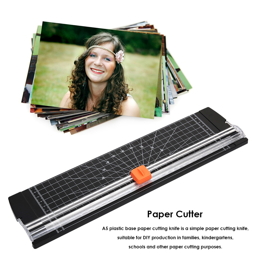 

Office A4 A5 Guillotine Paper Cutter with Automatic Security Safe Guard for Coupon Craft Paper