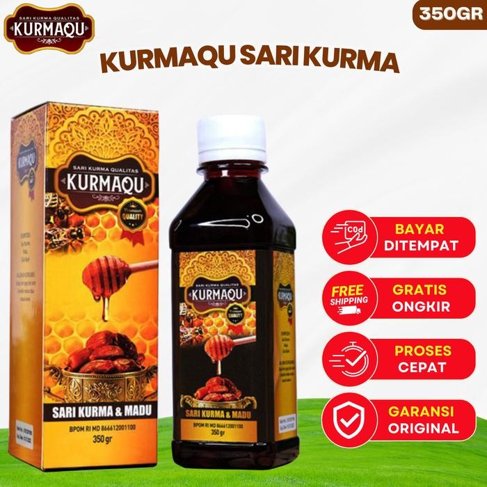 

Sale Kurmaqu Madu Sari Kurma Sudah Bpom Dan Halal - 350Gram Bahan Gula Honey Syrup Sirup Botol