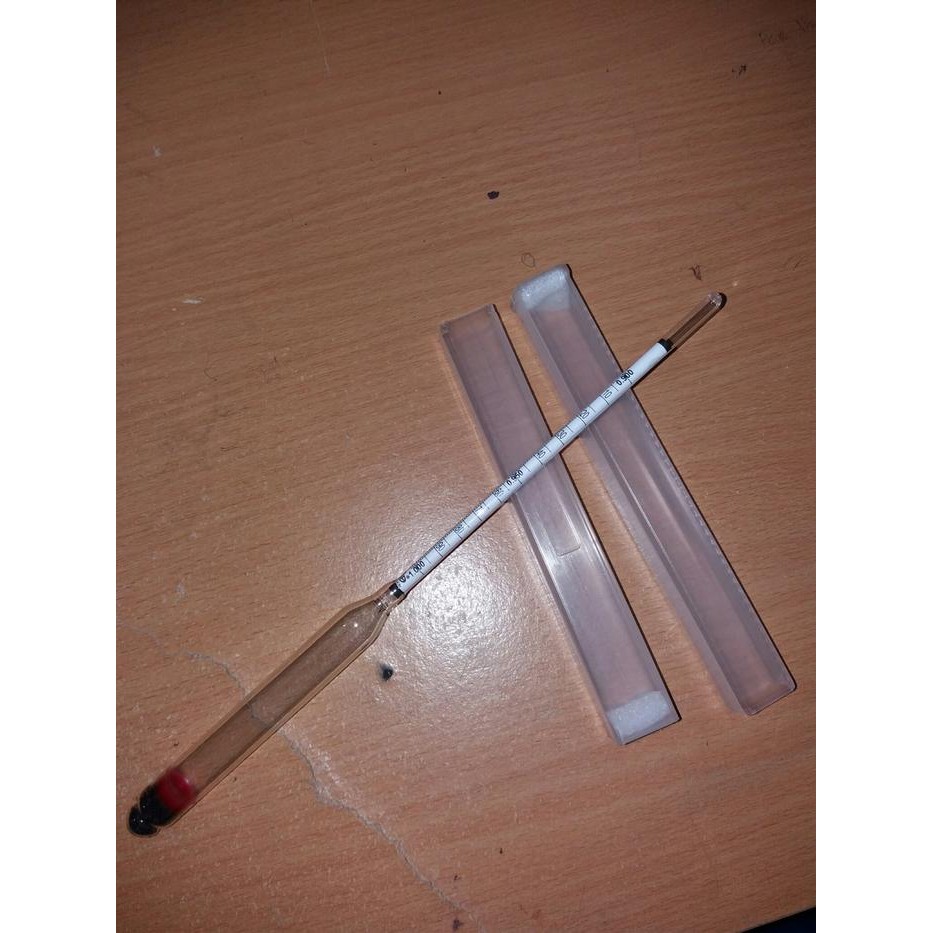 Hydrometer Untuk Minyak Atsiri