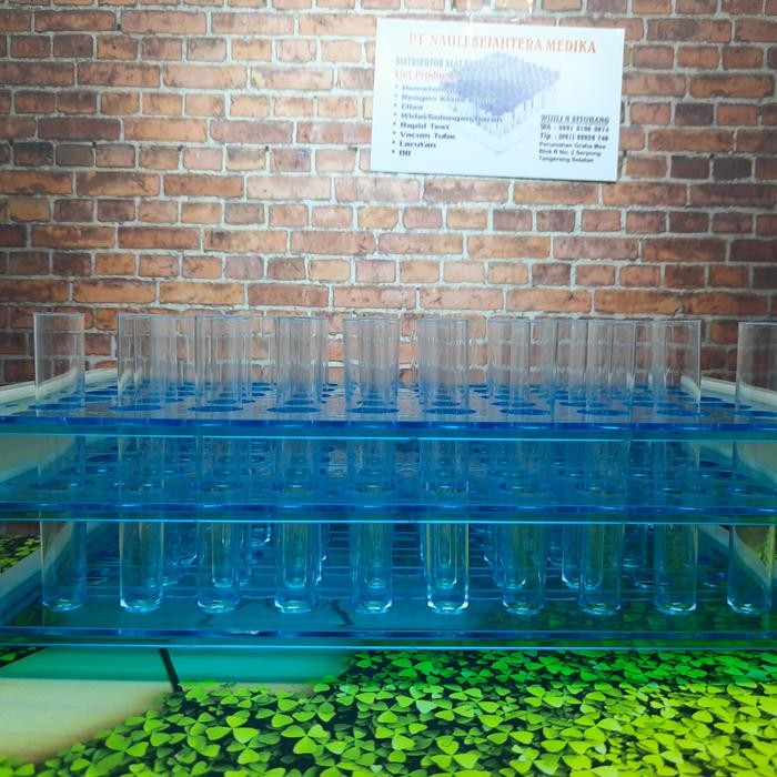Tabung Reaksi Plastik,Test Tube Plastik, Isi 500 Tube