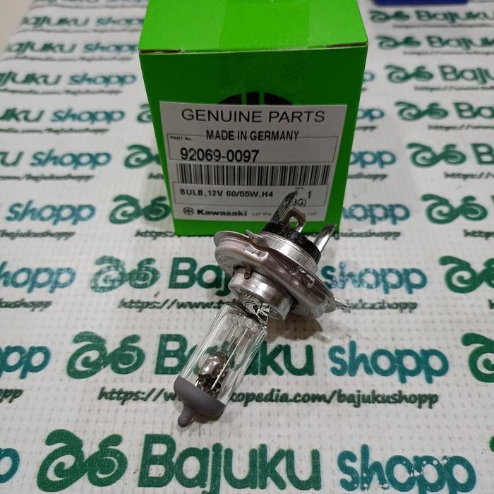 Bohlam Lampu Depan H4 Bulb 12V 60 55W Kawasaki W175 W 175 Original