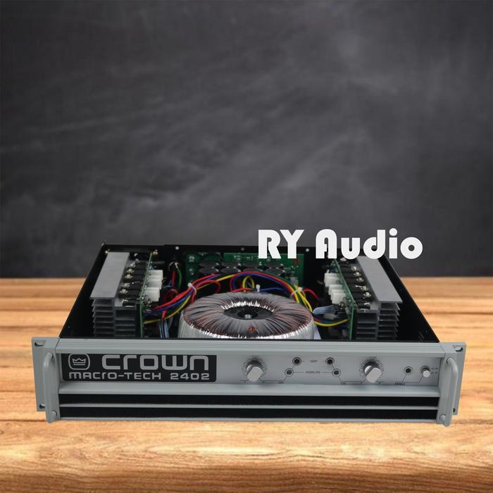 POWER AMPLIFIER CROWN 2402 Crown Macro Tech 2402 *
