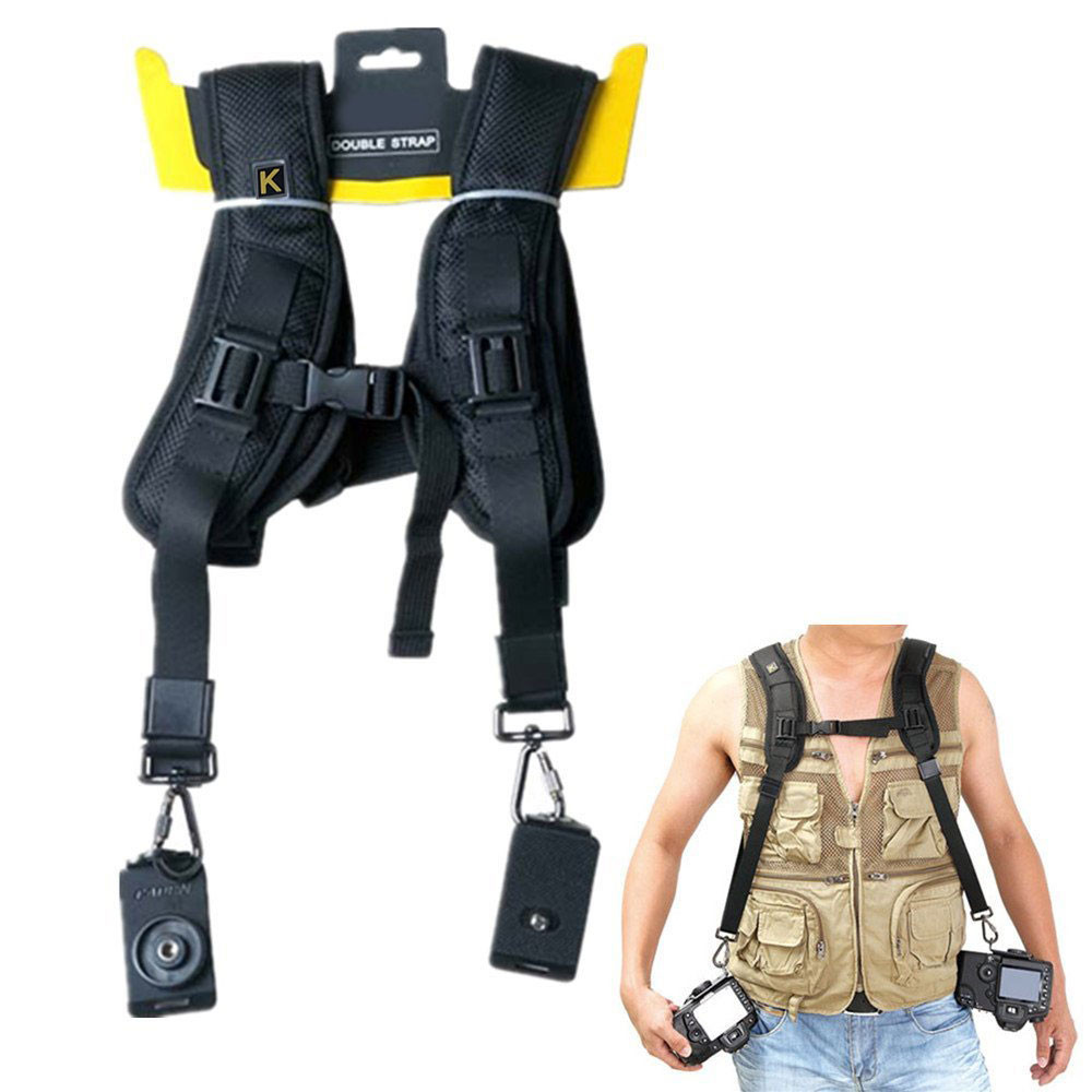 

Tali Kamera DSLR Double Strap Anti Slip