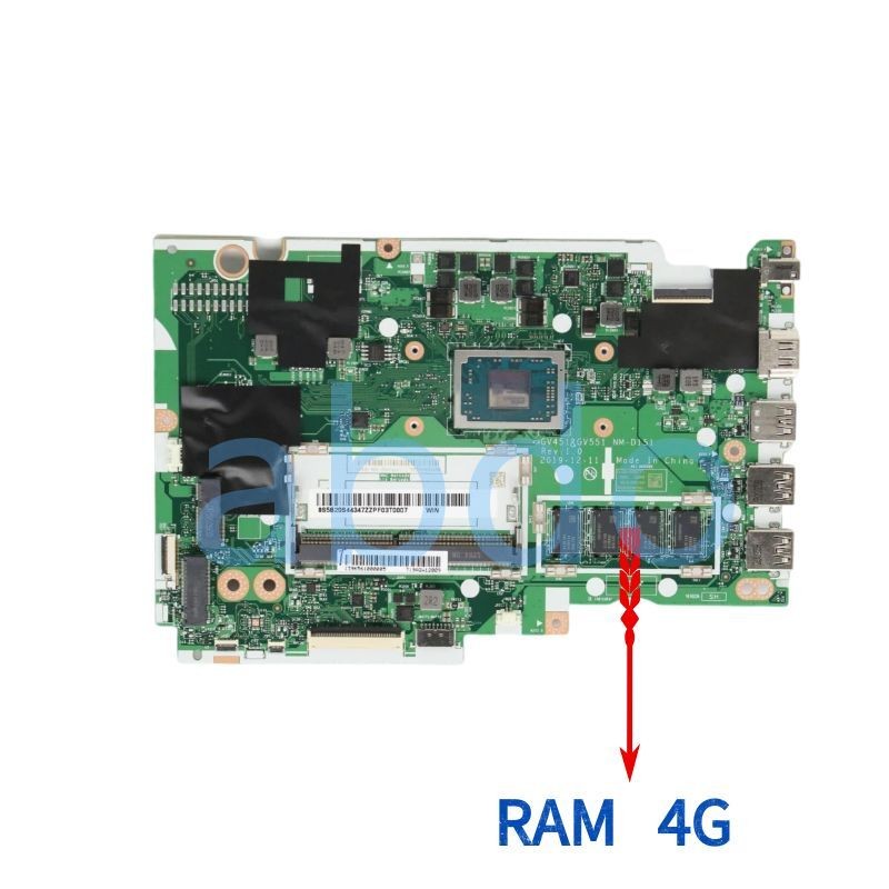 For Lenovo IDEAPAD V14-ADA/V15-ADA Laptop Motherboard, NM-D151/C511Motherboard,With R3 R5 R7 AMD CPU