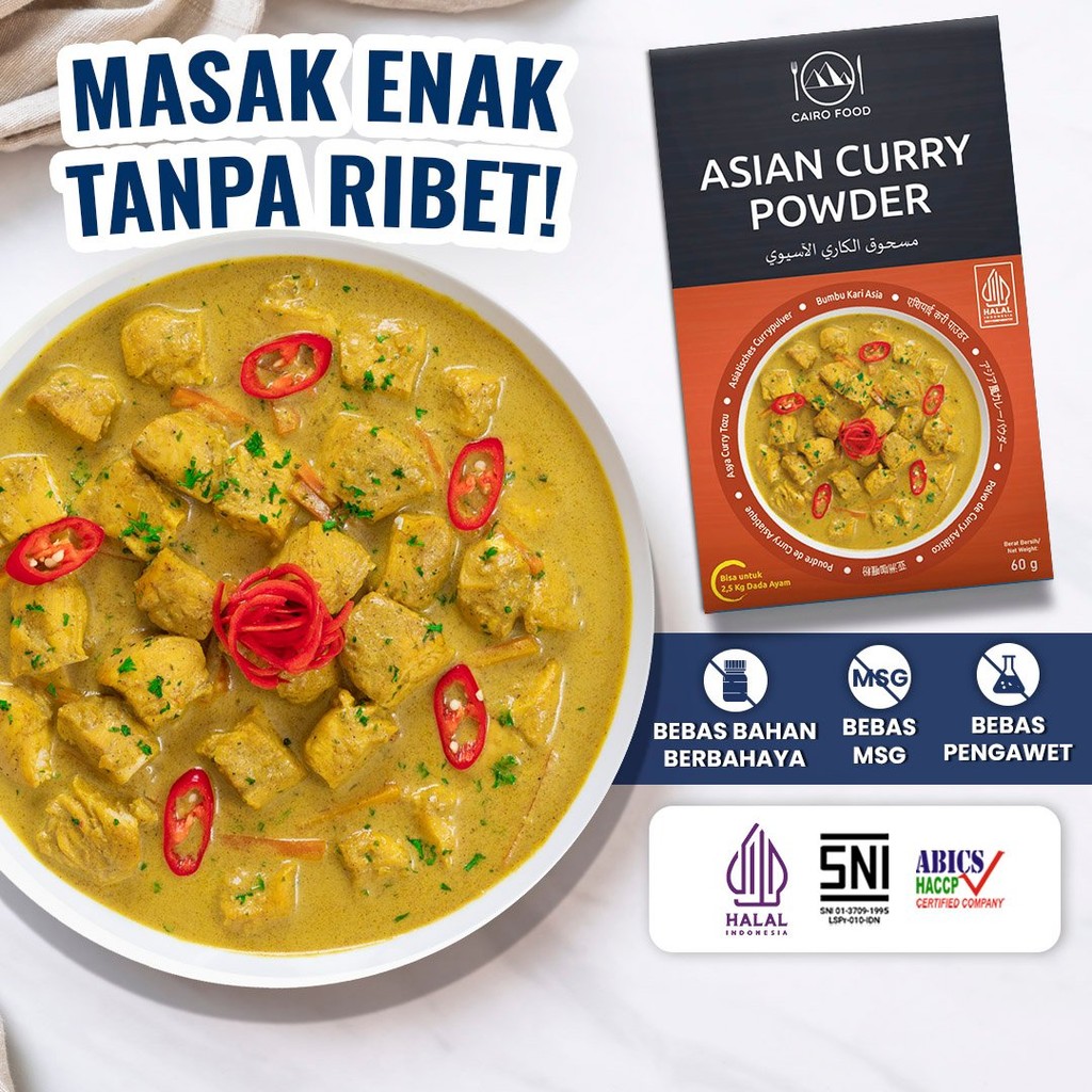 

Bumbu Kari Asia Sehat - Cairo Food