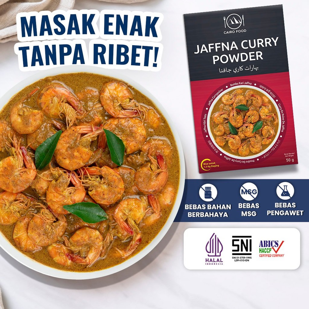 

Bumbu Kari Jaffna Sehat - Cairo Food