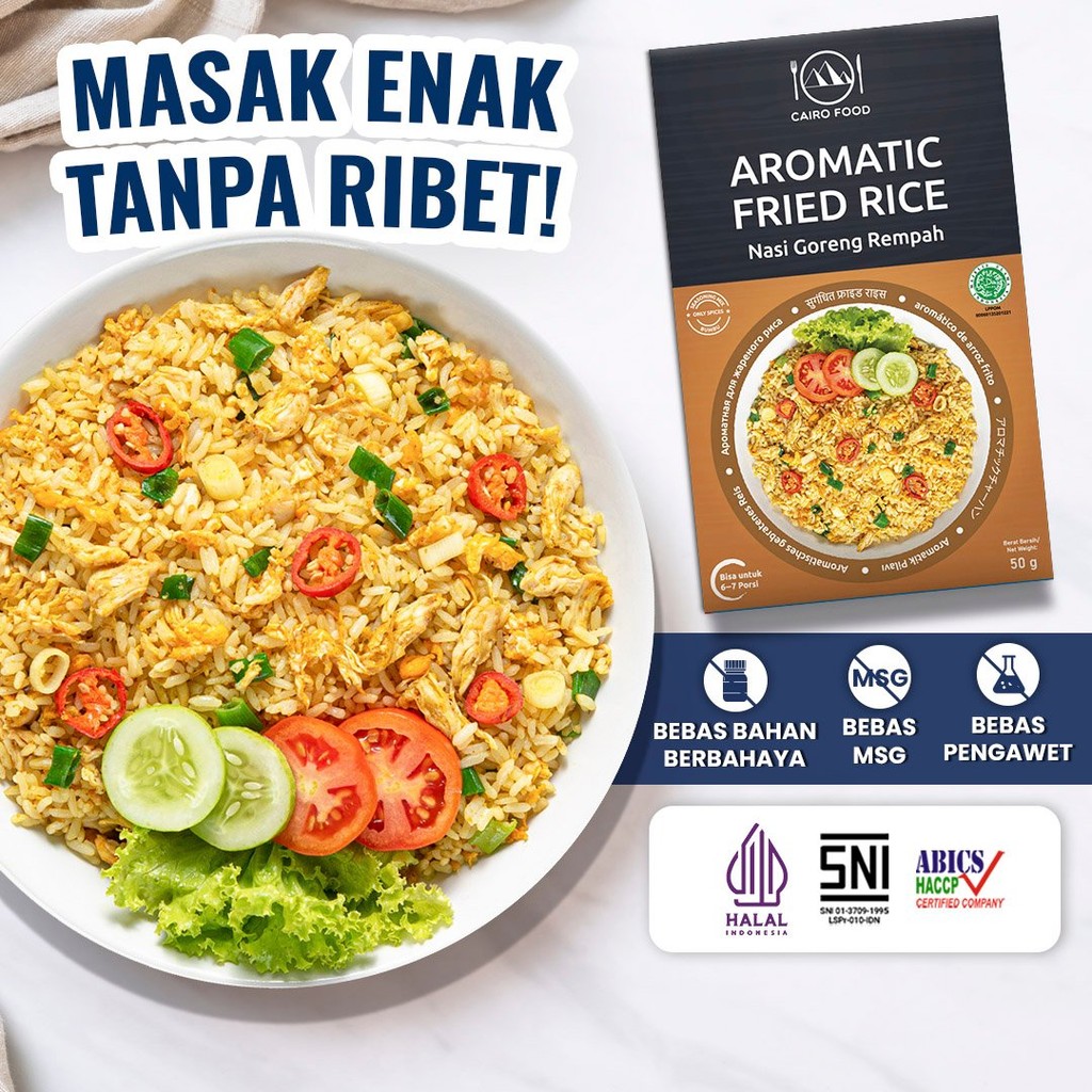 

Nasi Goreng Rempah Aromatic Sehat - Cairo Food