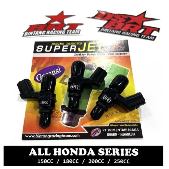 INJEKTOR INJECTOR BRT 150 180 200 250cc HONDA CRF VARIO BEAT GENIO SCOOPY VESPA CB CBR SONIC GTR