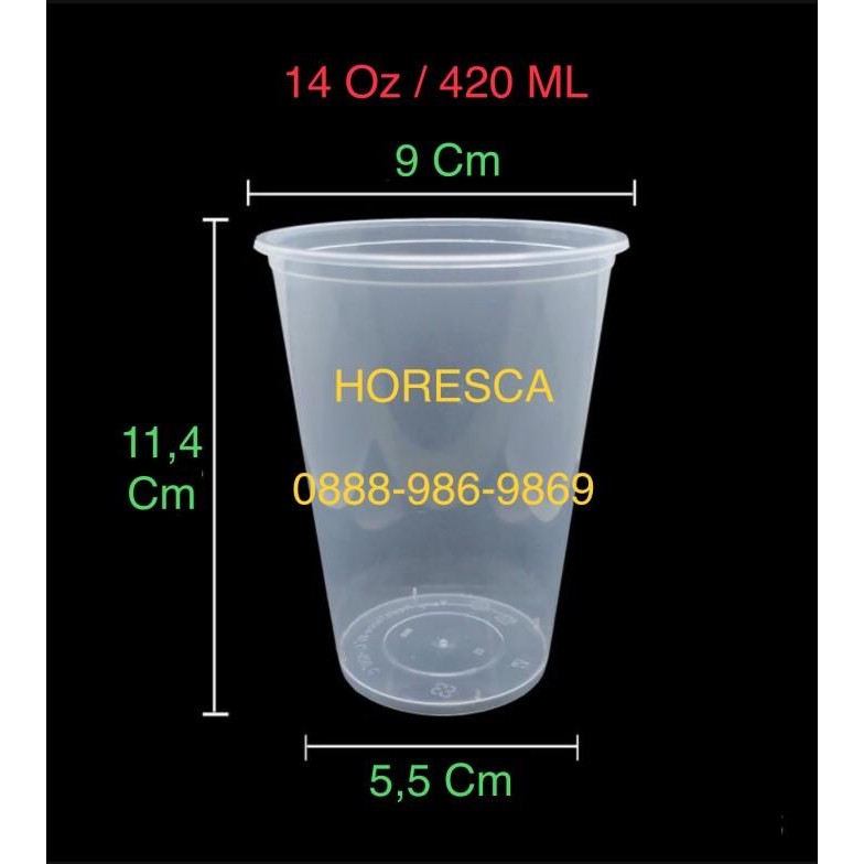 [Expert] Gelas Plastik Boba/Cheese Tea/Cup Injection PP Tebal Hanya Cup @25 Pcs