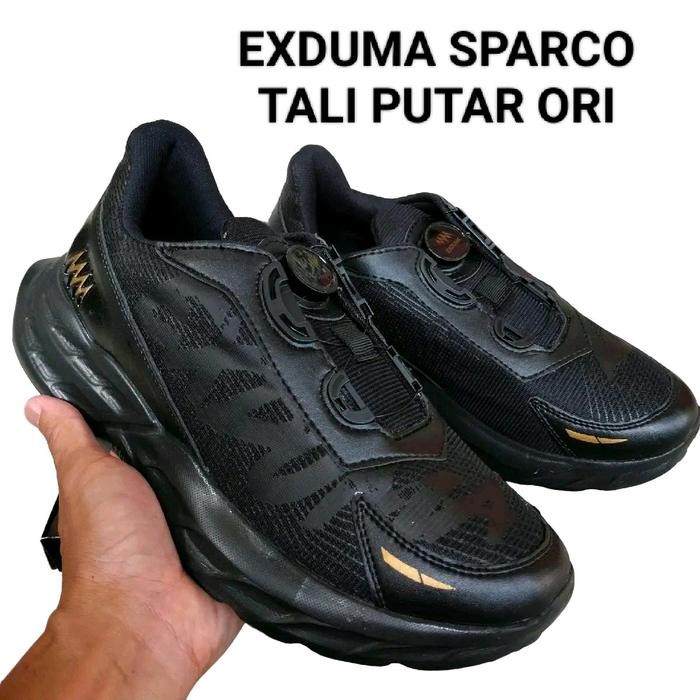 SEPATU EXDUMA SPARCO TALIPUTAR Casual Pria Shoes Wanita Black Running