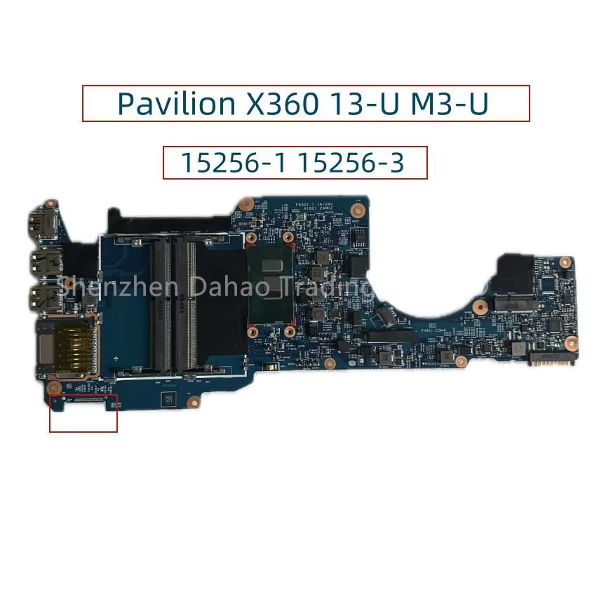 15256-1 15256-3 For HP Pavilion X360 13-U M3-U Laptop Motherboard With Core I3-6100U DDR4 Fully Test