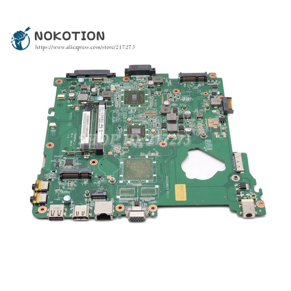 NOKOTION For Acer aspire 4253 Laptop Motherboard DDR3 with Processor onboard DA0ZQEMB6C0 MBRDT06001 
