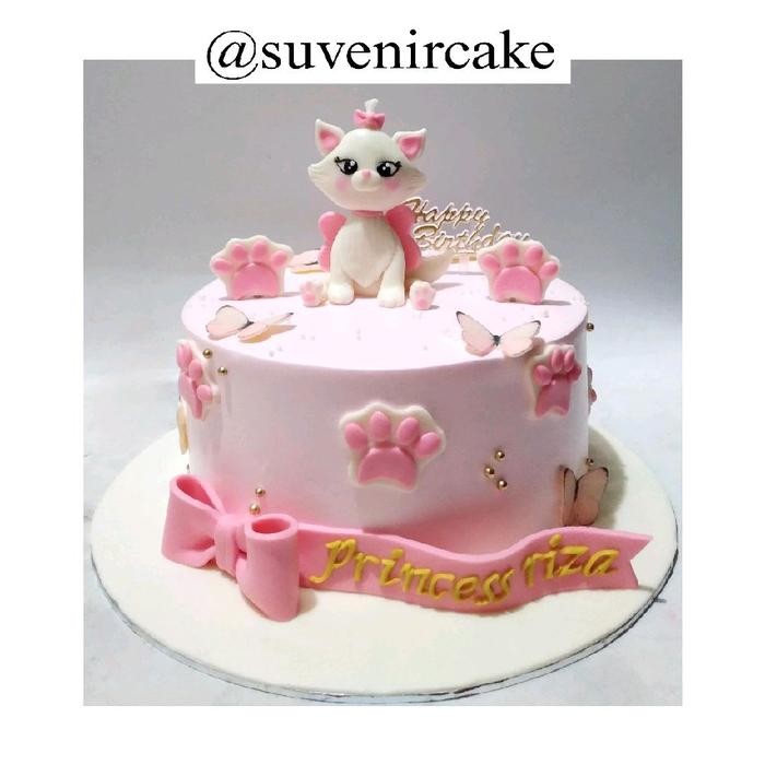 cake kucing/kue ulang tahun kucing/cat cake/kucing/cat marie/kucing marie/marie