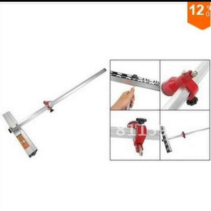 Straight Glass Cutter T / Pemotong Kaca Lurus / T Glass Cutter 120 Cm