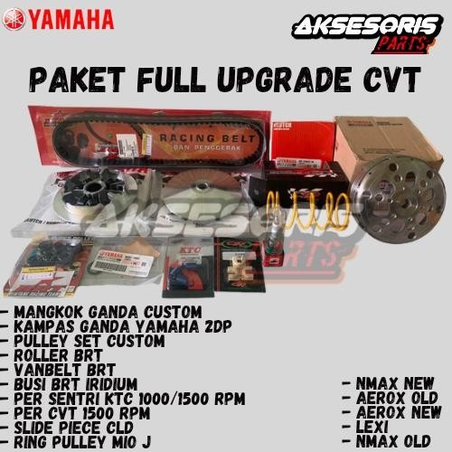 PAKET KOMPLIT Kirian BRT CVT Yamaha Aerox 155 Nmax OLD NEW 155 LEXI