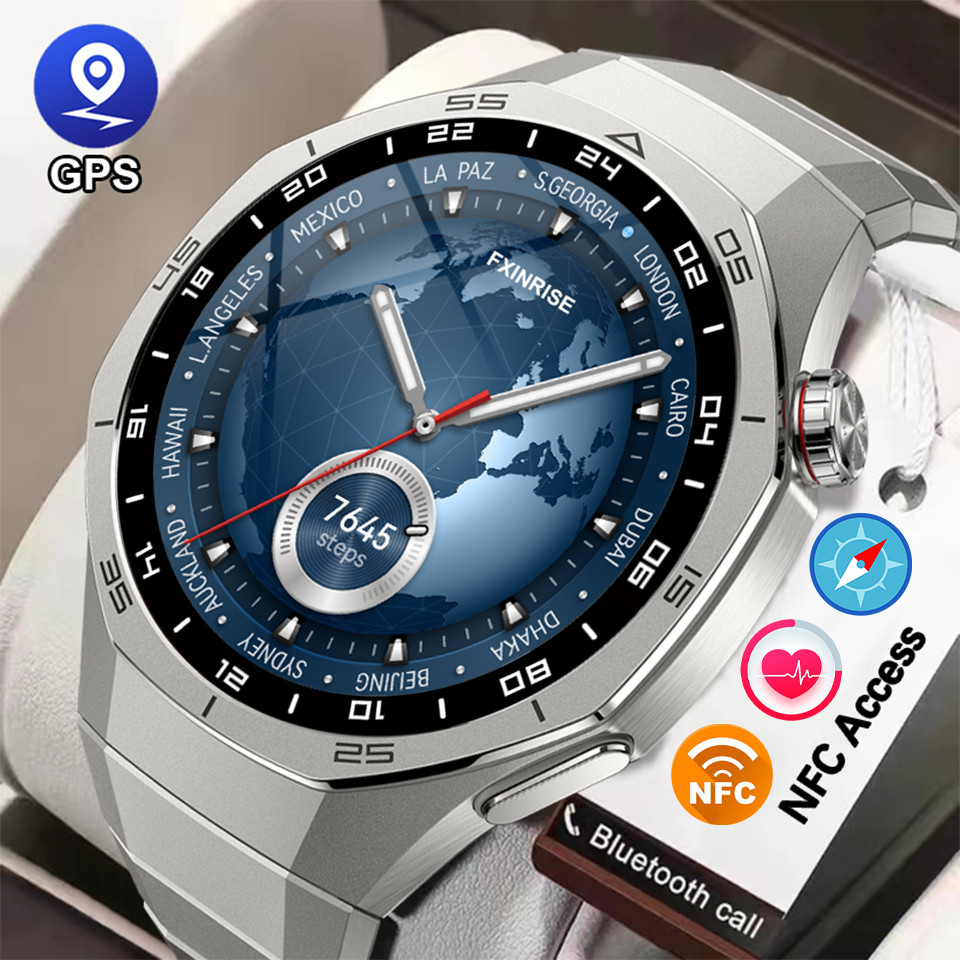 New GPS GT5 Pro SmartWatch Men Women 466*466 HD Screen Bluetooth call SmartWatch Heart rate Blood ox