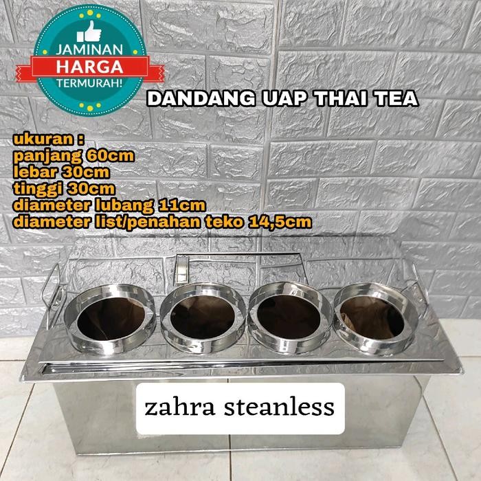 Dandang Uap Thai Tea Set Teko Thai Tea Lengkap/ Teko Thai Tea masih ready