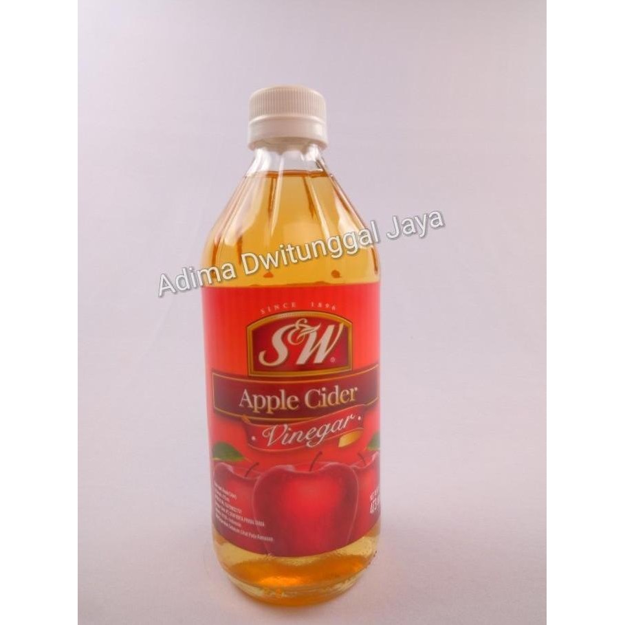 

Cuka Apel / Apple Cider Vinegar S&W 473 ml