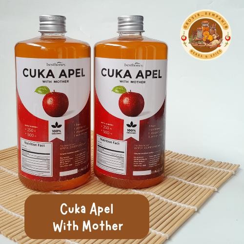 

Cuka apel original 500gr / apple cider vinegar / Diet Detoks