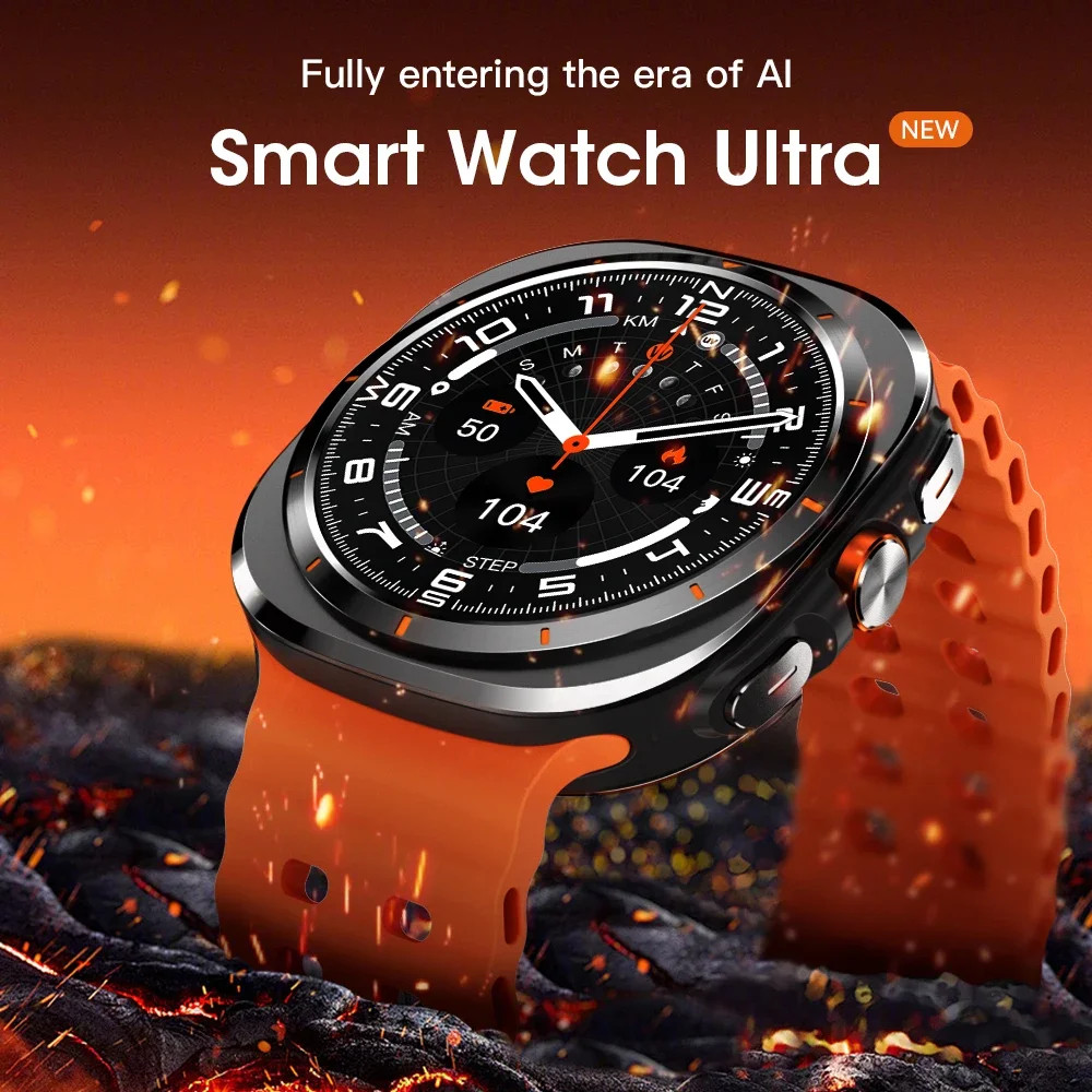Original Smart Watch SK7 Ultra Support Korean GPS 500 mAh Smart Watch Outdoor Sport Man AMOLED BT Ca