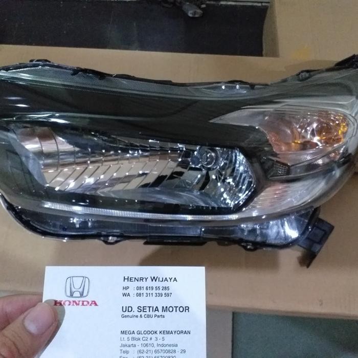 Terbatas Lampu Depan Head Lamp Headlight Headlamp Honda Mobilio Brio Rs Genuine